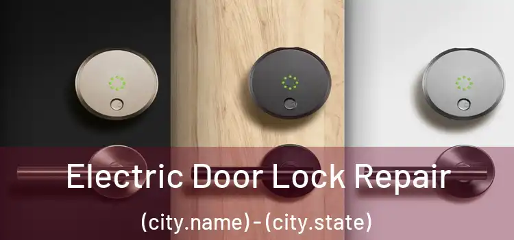 Electric Door Lock Repair (city.name) - (city.state)