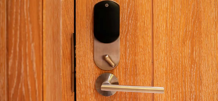 Automatic Locking Door Knob Mayflower Village