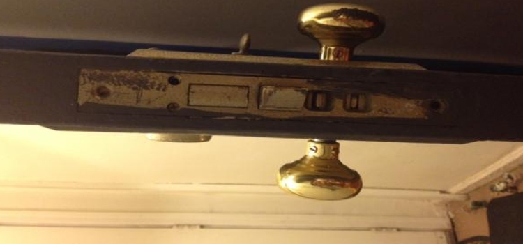 Old Mortise Lock Replacement in Mayflower Village